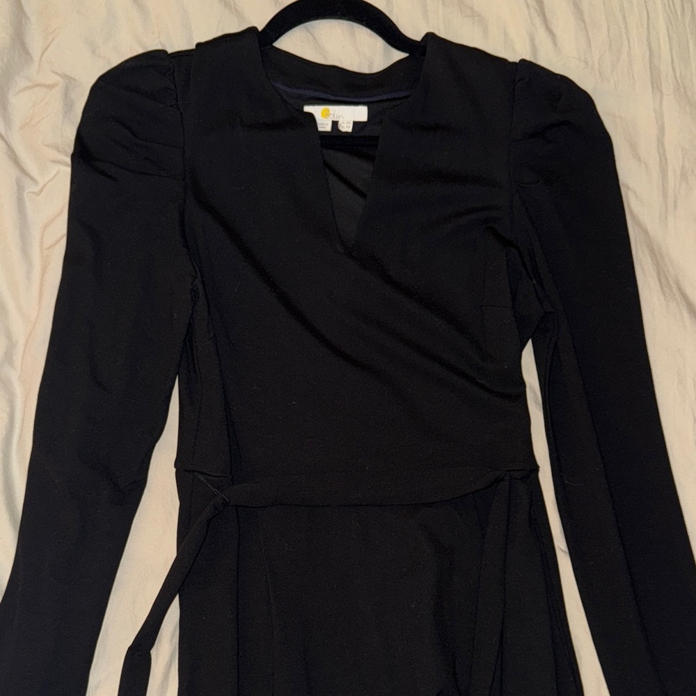 Boden Black Midi Dress